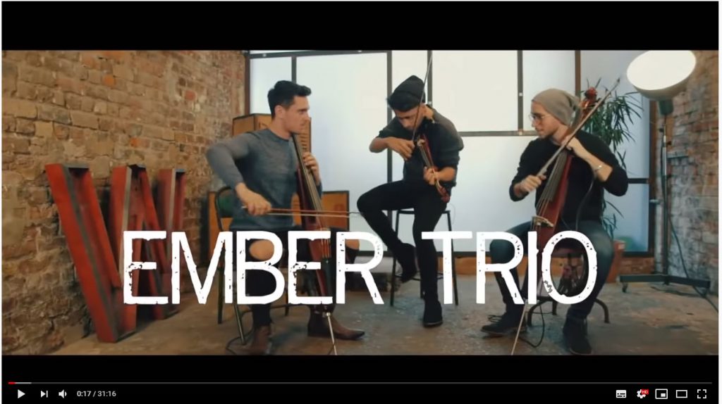 Top 10 Violin Covers Of 2019 ( By Ember Trio )