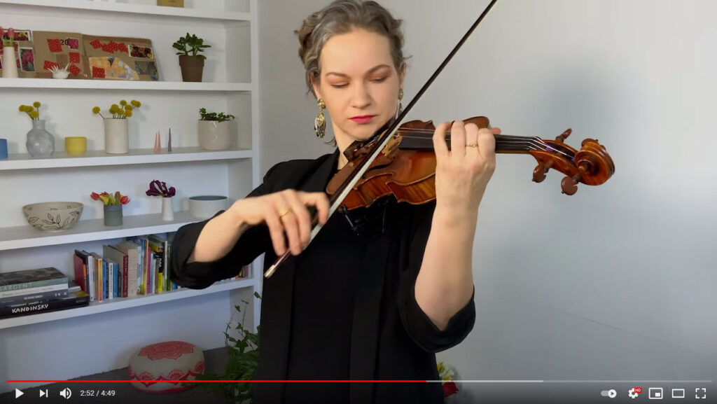 Hilary Hahn: Rautavaara’s “Deux Sérénades” in a nutshell